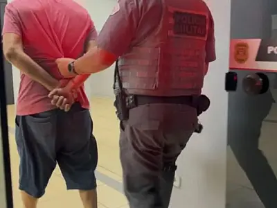 Prisão de suspeito foi realizada na noite desta segunda (27).