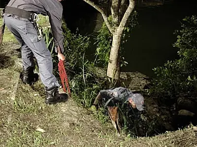 Queda de 2 metros em região costeira termina com resgate de homem de 65 anos em Ubatuba