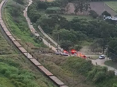 Atropelamento ferroviário mata mulher de 52 anos em São José