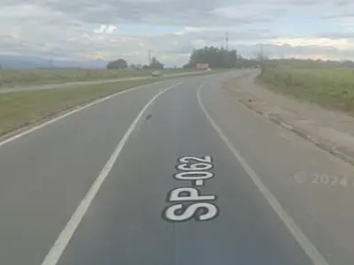 Motociclista morre e motorista de caminhonete foge após acidente na SP - 062 em Aparecida