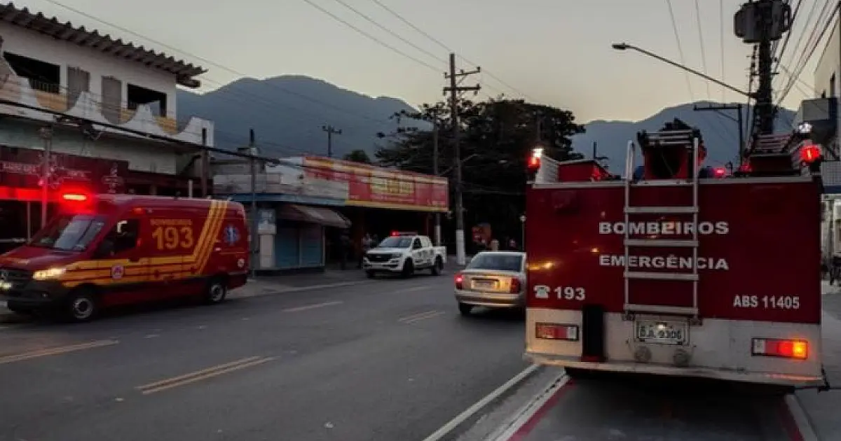 Acidente deixa seis feridos e causa congestionamento no Contorno Sul em São Sebastião