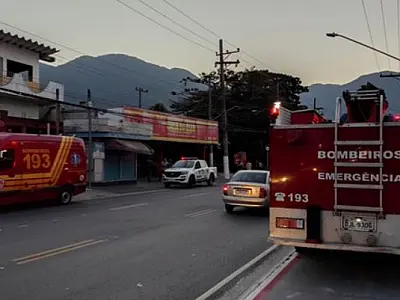Acidente deixa seis feridos e causa congestionamento no Contorno Sul em São Sebastião