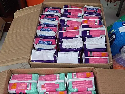 Taubaté realiza campanha de arrecadação de absorventes para mulheres em situação de vulnerabilidade