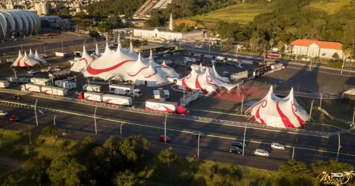 Maior circo da América Latina chega a São José dos Campos com estreia em Abril