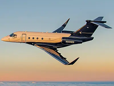 Fabricante multinacional de aeronaves com sede em São José registra receita histórica de R$ 41,9 bilhões em 2025