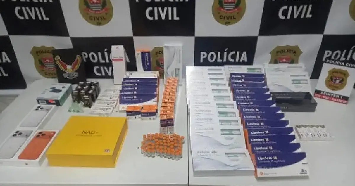 Polícia Civil prende suspeito de comércio clandestino de remédios em São José