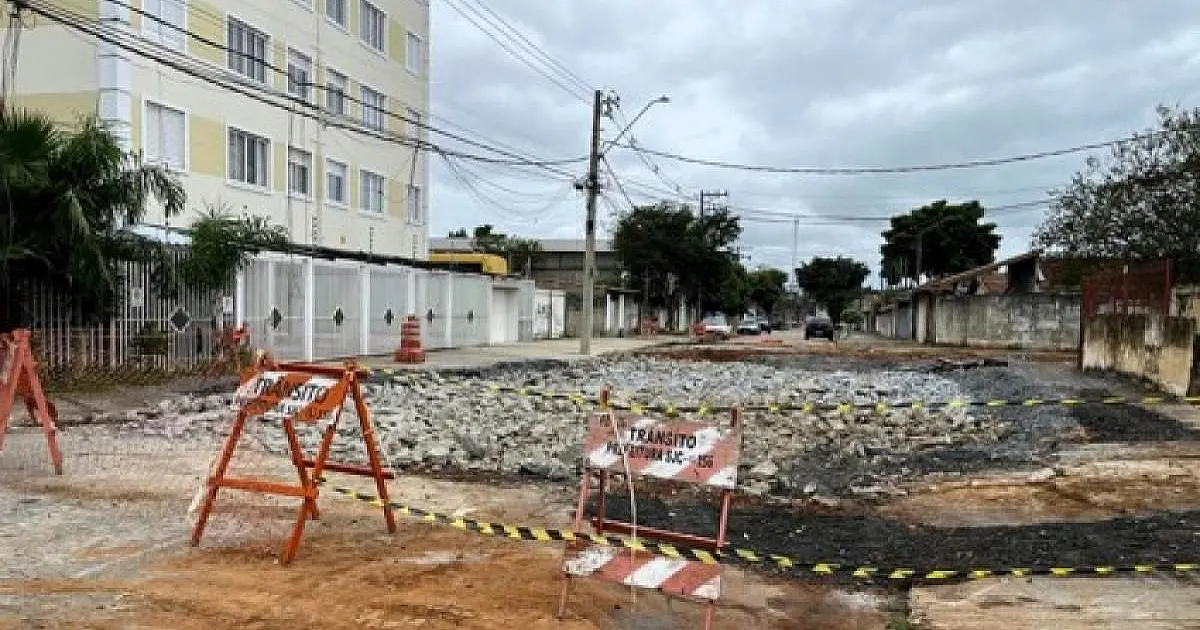 Crateras em São José dos Campos leva a obra de R$ 8,7 milhões no Jardim Imperial