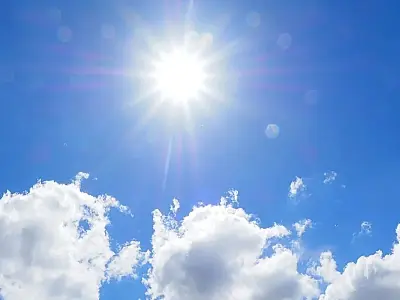 Temperaturas acima de 35 °C antecedem mudança no tempo na região