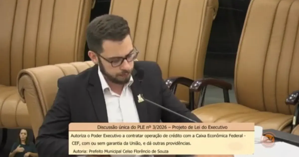 Empréstimo de R$ 50 milhões é aprovado em votação única na Câmara de Jacareí