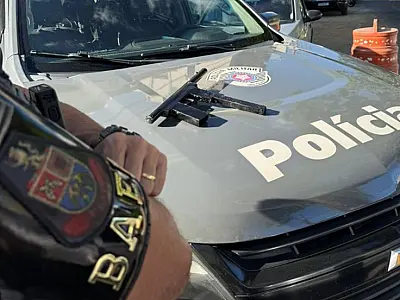 Submetralhadora é apreendida pelo BAEP durante operação em Taubaté
