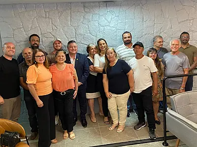 Lideranças de Caçapava se reúnem com deputado para tratar de recursos para o município.