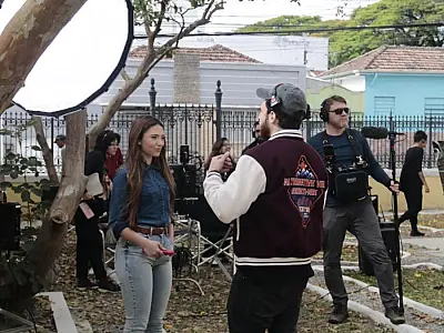 Villa Santo Aleixo vira palco para gravação de filme em Taubaté