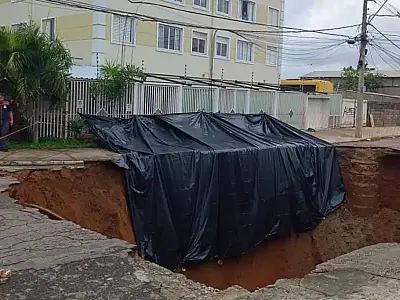 Licitação é aberta em São José dos Campos para obra em galeria que levou à interdição de condomínio na zona sul de São José
