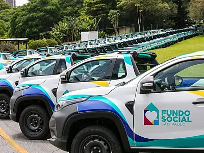 Vale do Paraíba e Serra recebem novos veículos do Governo de São Paulo para Fundos Sociais
