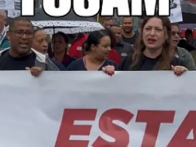 VÍDEO: Quarto dia de greve na FUSAM tem passeata e audiência marcada para esta quinta (6)