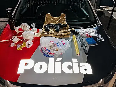 Apreensão ocorreu em imóvel localizado na zona leste de São José.
