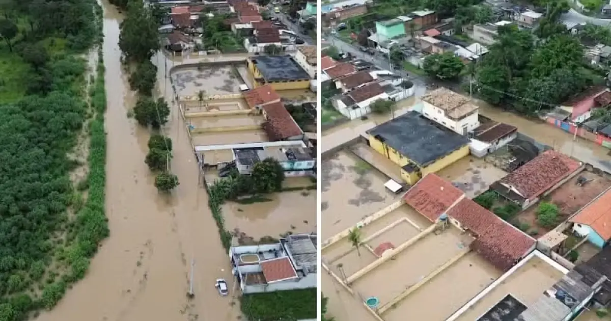 Alerta do Inmet aponta risco de chuvas fortes e ventos de até 100 km/h na região