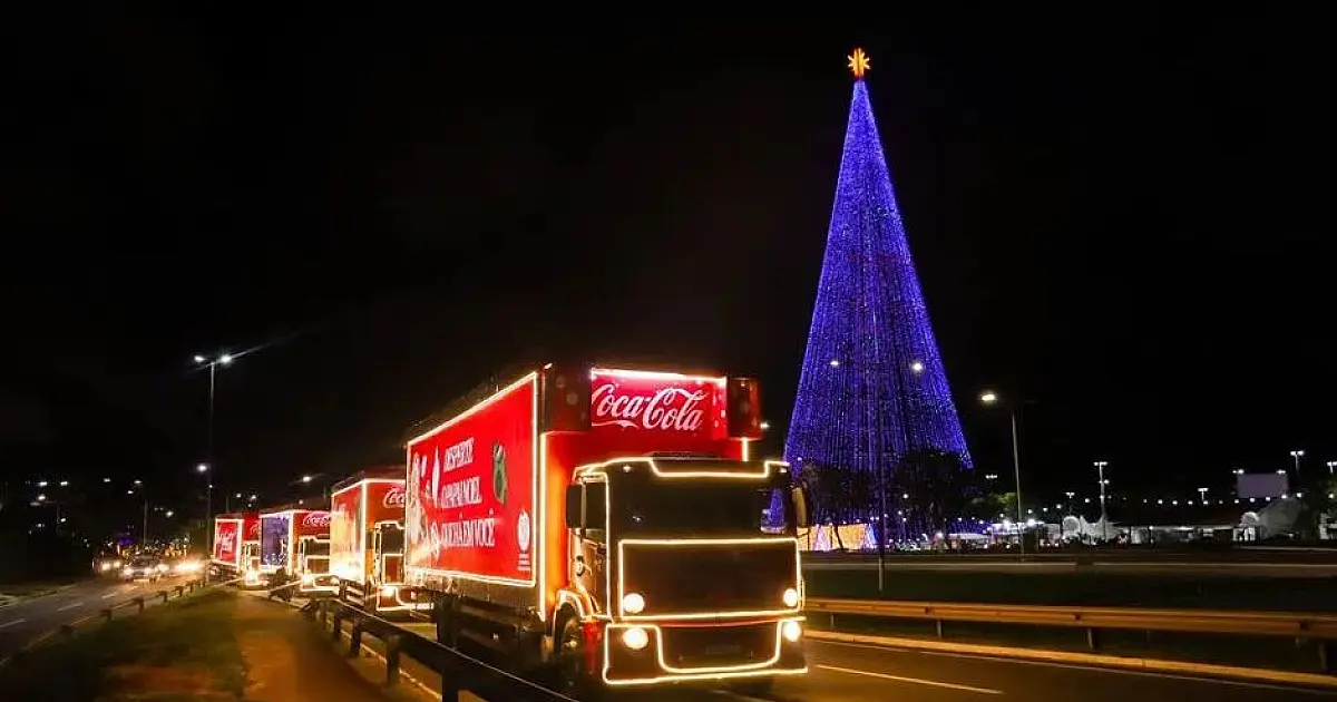 Coca-Cola traz Caravana de Natal para São José e Caçapava; confira horários e trajetos