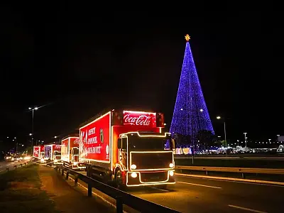 Coca-Cola traz Caravana de Natal para São José e Caçapava; confira horários e trajetos