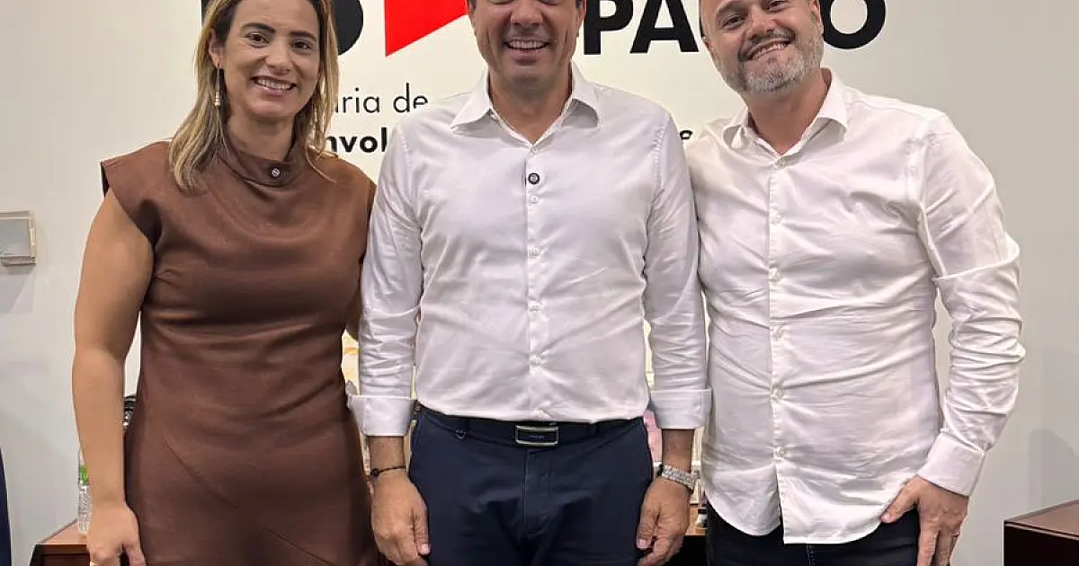 Vice-prefeita e empresário de Caçapava cumprem agenda na Alesp e confirmam R$ 600 mil para reforma da Praça da Vila