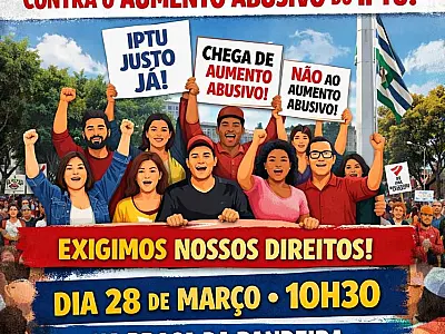 Recuo no IPTU não cancela ato: moradores mantêm protesto neste sábado (28) em Caçapava