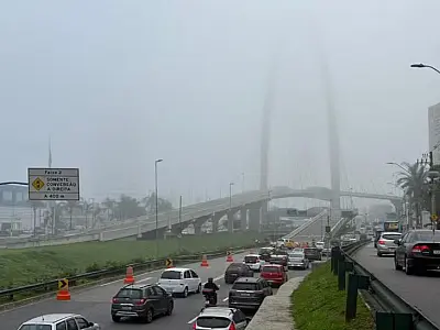 Ponte Estaiada de São José segue bloqueada e provoca alterações no tráfego nesta quinta (19)
