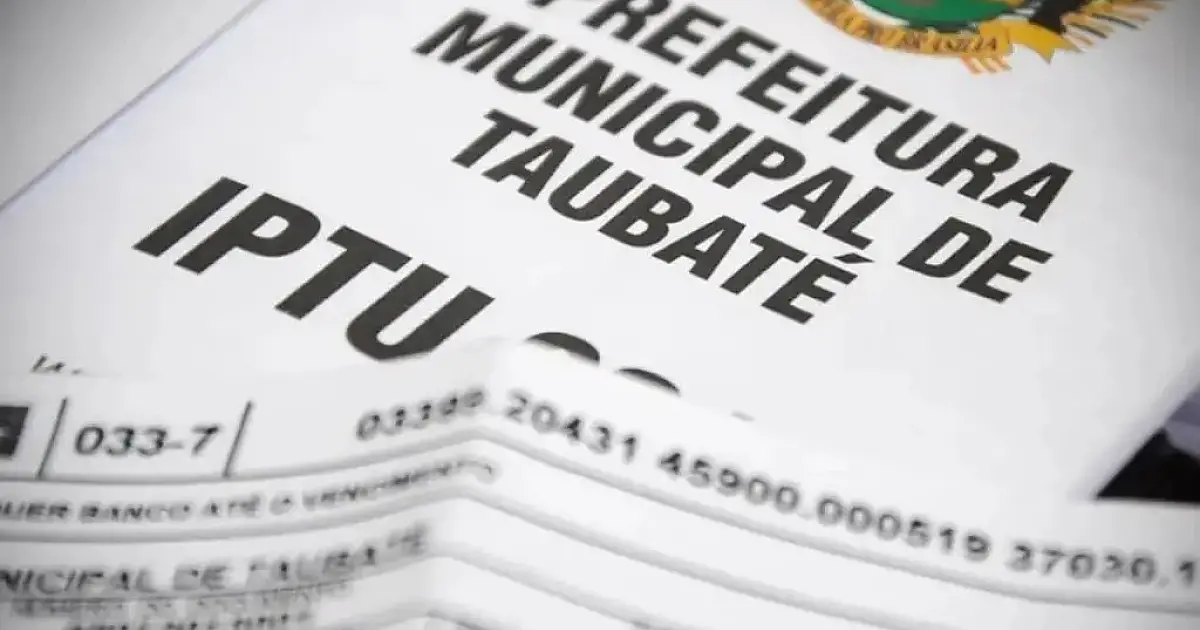 IPTU 2026: Taubaté alerta para cobrança indevida na entrega do carnê