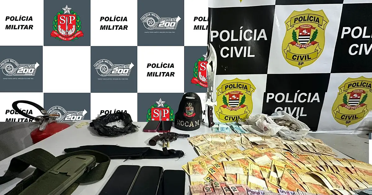 Operação contra homicídio termina com prisão e apreensão de arma em Guaratinguetá
