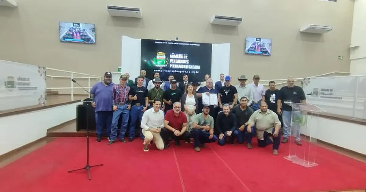 Secretaria de Desenvolvimento Rural de Pindamonhanga recebe Moção de Congratulações