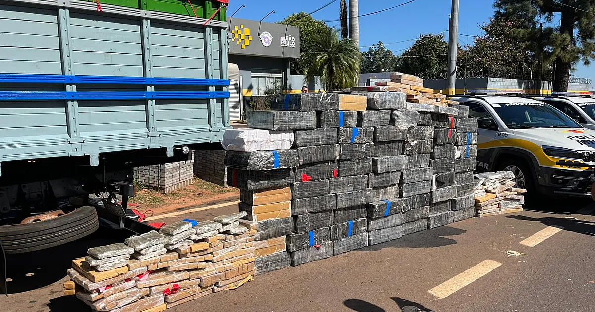 Volume de drogas apreendidas pela polícia de SP em 2025 já ultrapassa o de 2024