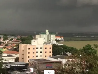 Inmet emite alerta de perigo com ventos de até 100 km/h e risco de alagamentos na RMVale