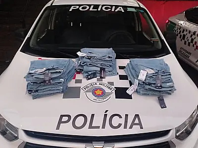 Polícia Militar prende homem por furto e injúria racial no Centro de São José