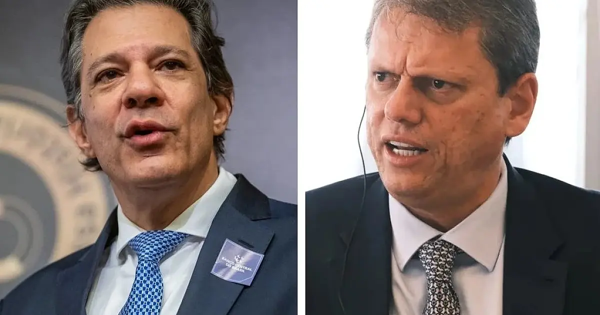 Pesquisa mostra Tarcísio à frente em SP e mantém ex-prefeito de São José como vice-governador
