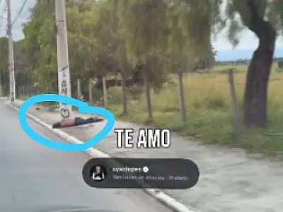 VÍDEO: Prefeito de Caçapava é criticado após vídeo mostrar homem caído na rua durante denúncia de pichação