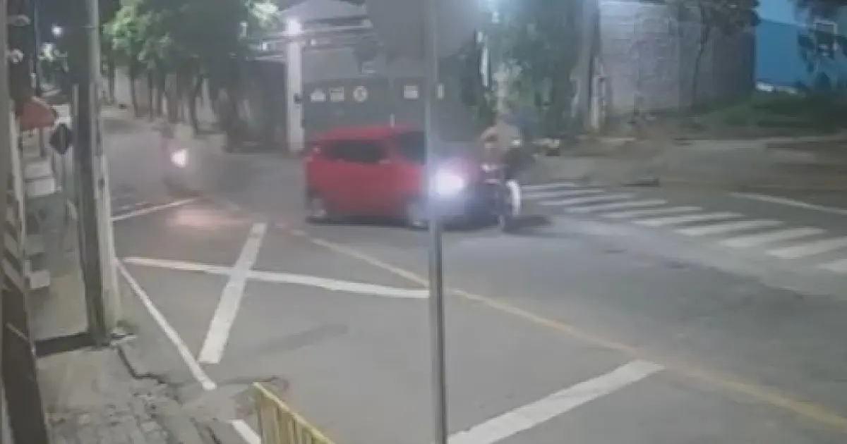 Vídeo mostra momento exato de atropelamento que matou ciclista de 22 anos em Aparecida