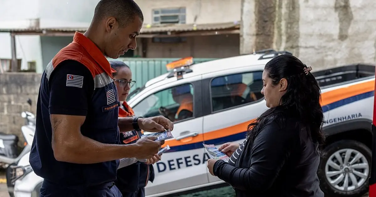 Defesa Civil testa sirene e planos de fuga em área de risco em Campos do Jordão