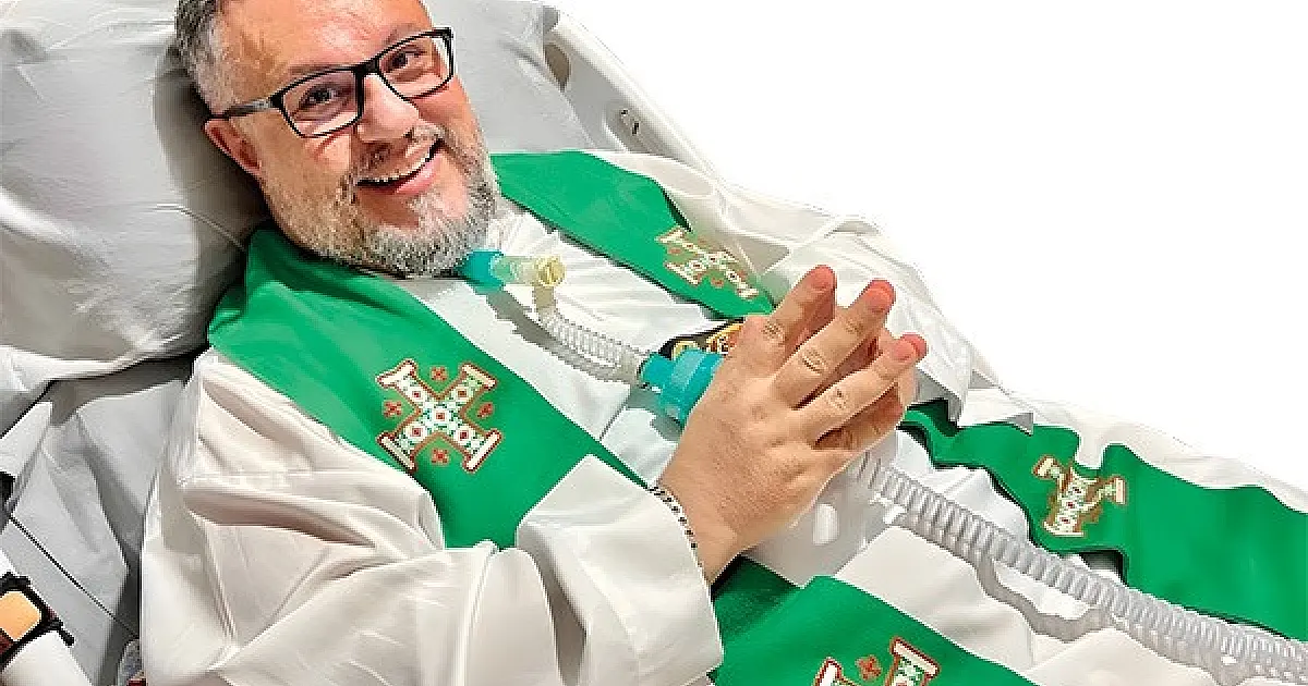 Padre Márlon recebe alta após complicações graves de doença rara diagnosticada aos 45 anos