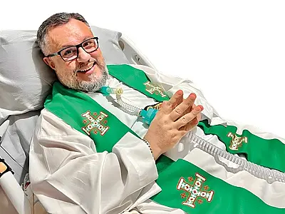 Padre Márlon recebe alta após complicações graves de doença rara diagnosticada aos 45 anos