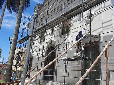 Tenaris visita obras de restauro da Igreja São José da Vila Real - Panteão Nacional em Pindamonhangaba