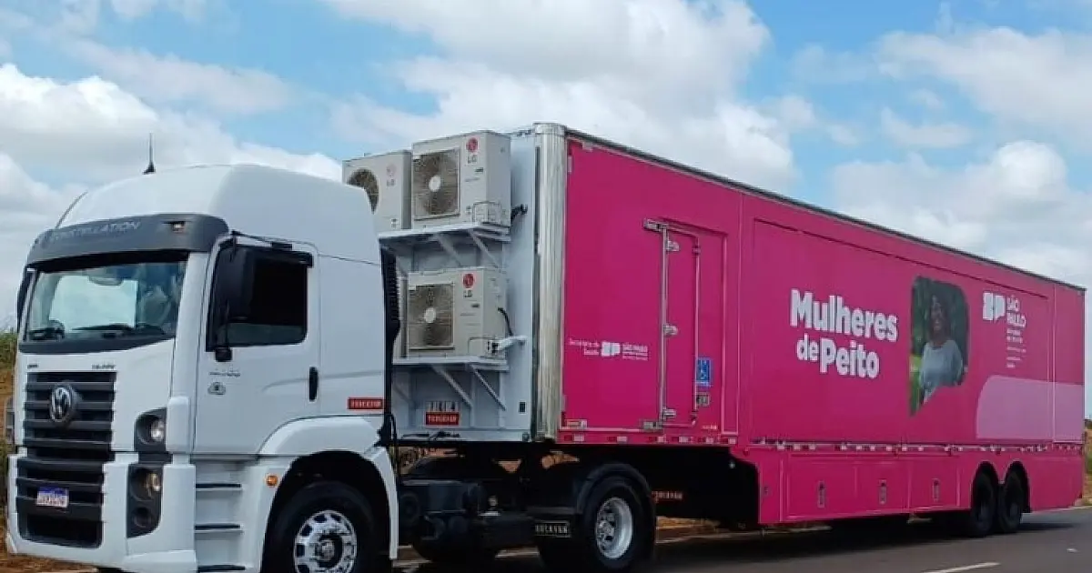 Jacareí recebe carreta com exames de mamografia gratuitos a partir da próxima terça-feira (17)