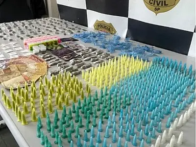 Polícia combate tráfico ativo e prende três pessoas em Campos do Jordão