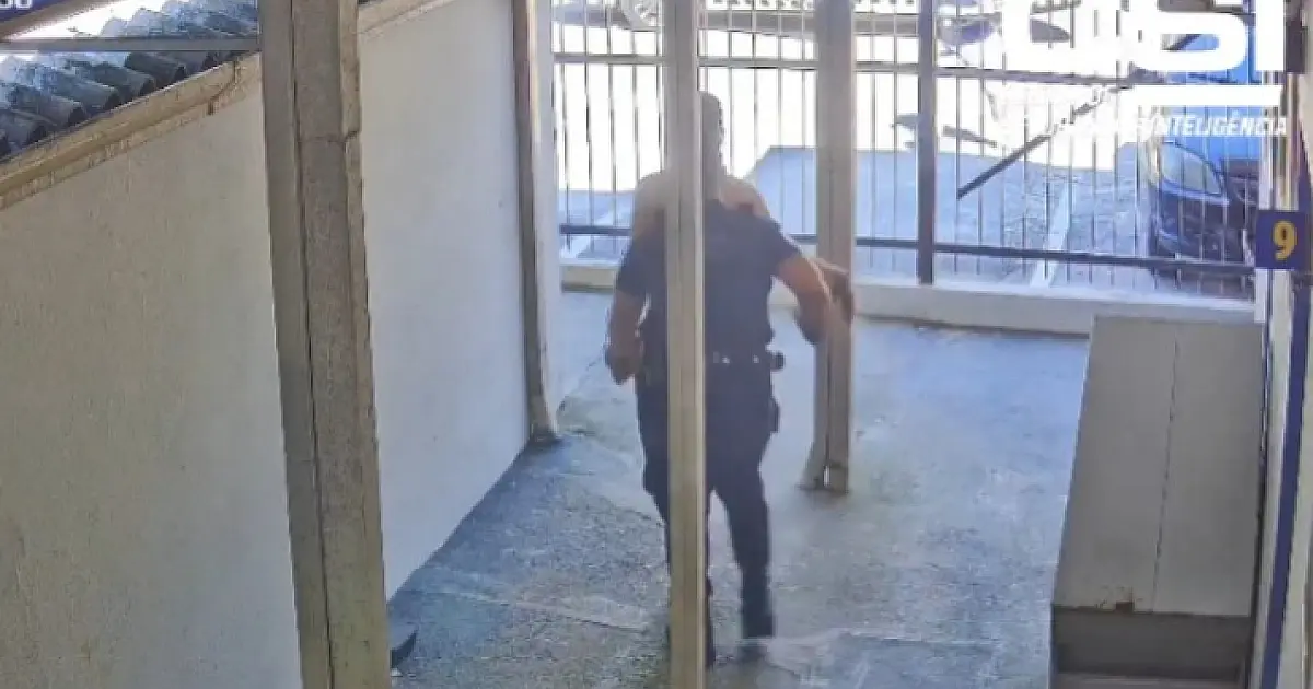 Vídeo mostra perseguição da GCM que terminou com dois presos em São José