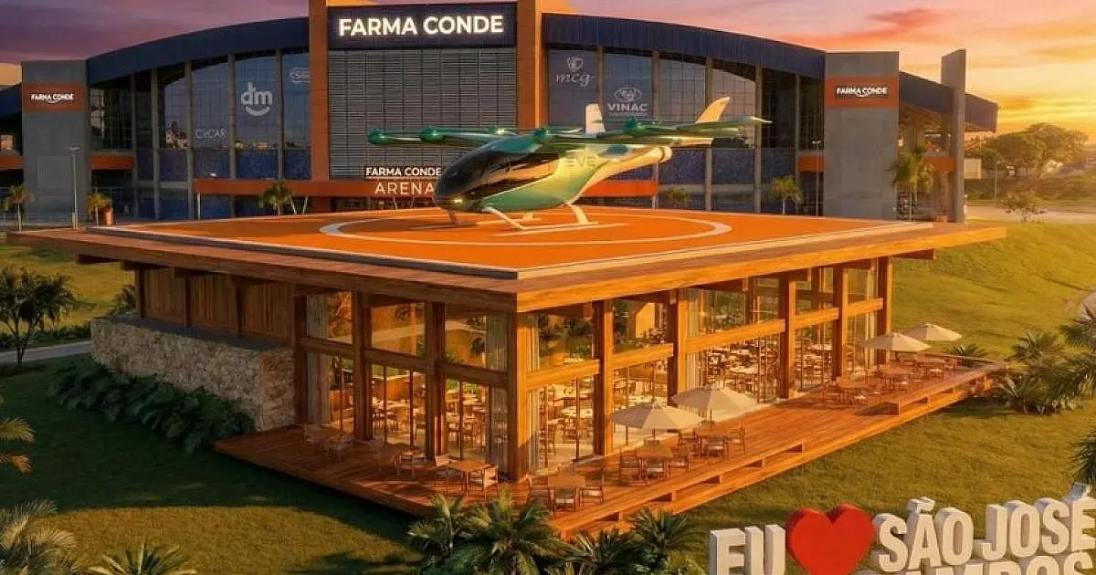 Investimento de R$ 250 milhões em vertiponto promete integrar transporte aéreo em São José
