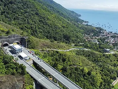 Carga especial de 845 toneladas será transportada pela Tamoios com operação em mão dupla a partir desta segunda-feira (30)