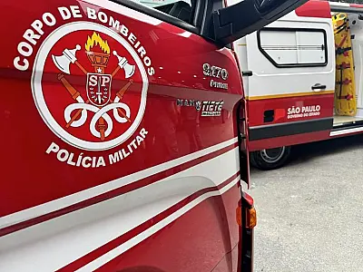 CB atuou na ocorrência em incêndio na Zona Oeste de São José.