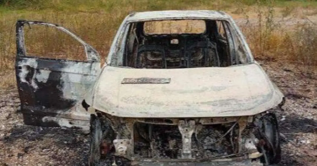 Assalto termina com empresário baleado, oficina incendiada e carro queimado em Caçapava