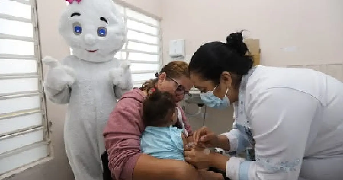 Crianças menores de 5 anos passam a receber vacina Pneumo 20 pelo SUS em Jacareí