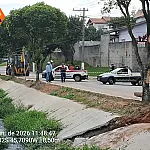 Comgás confirma vazamento de gás na Avenida Brasil em Caçapava após dano em rede