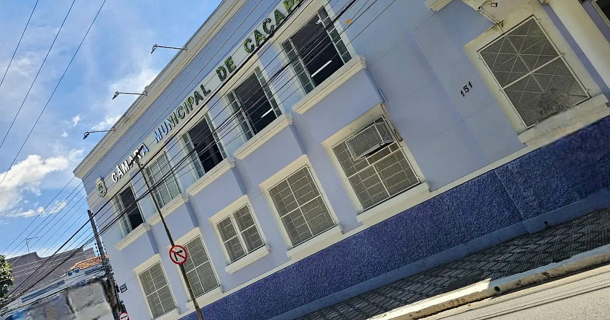 Câmara de Caçapava vota possível mudança no reajuste do IPTU nesta terça-feira (30)