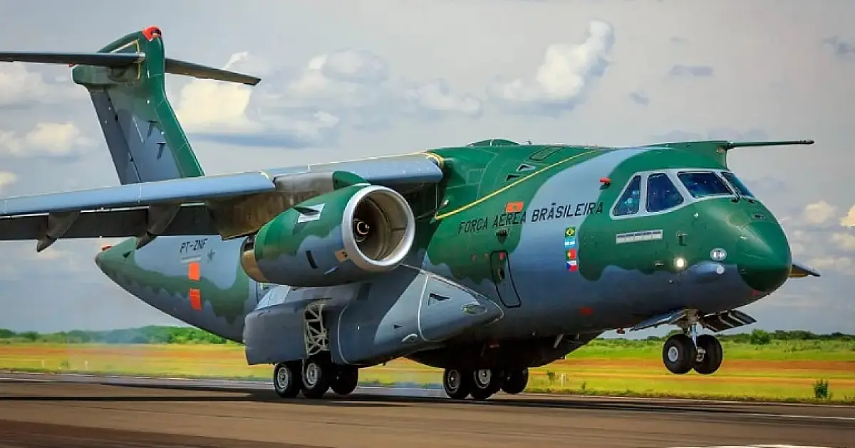 KC-390 da Embraer é escolhido pela FAB em missão humanitária após terremotos na Venezuela
